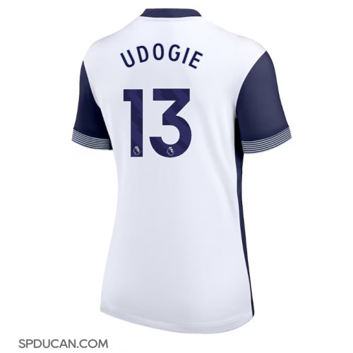 Zenski Nogometni Dres Tottenham Hotspur Destiny Udogie #13 Domaci 2024-25 Kratak Rukav